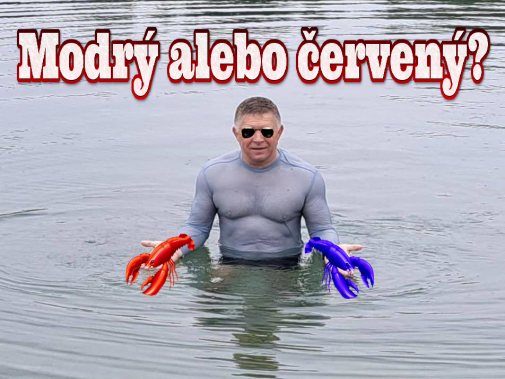 Modrý alebo červený?